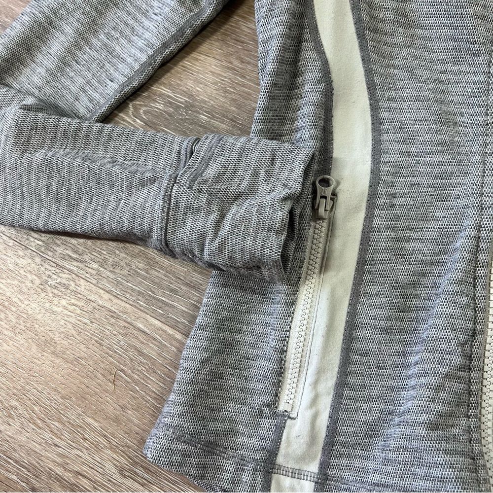 Lululemon Define Jacket Gray Herringbone - image 3